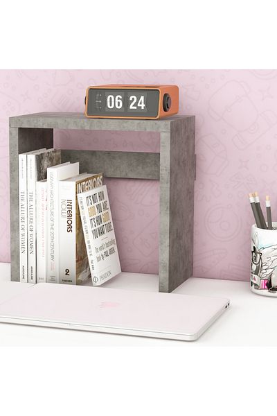 Mahmayi Modern Desk Organizer Space Saving Table for Home and Office
