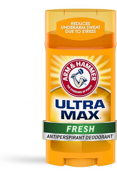 Arm&Hammer Arm & Hammer Ultra Max Deodorant Gel, Fresh, 73g, for Men, Oud, 2.6 oz.