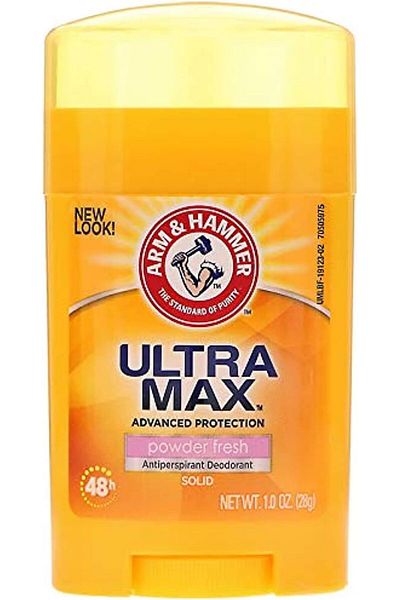 Arm&Hammer مزيل العرق ومضاد التعرق ألترا ماكس من آرم آند هامر - 28 غرام، بدون رائحة، للجنسين