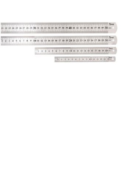 GFB Çelik Cetvel 30cm- Dayanıklı Ve Hassas Ölçüm