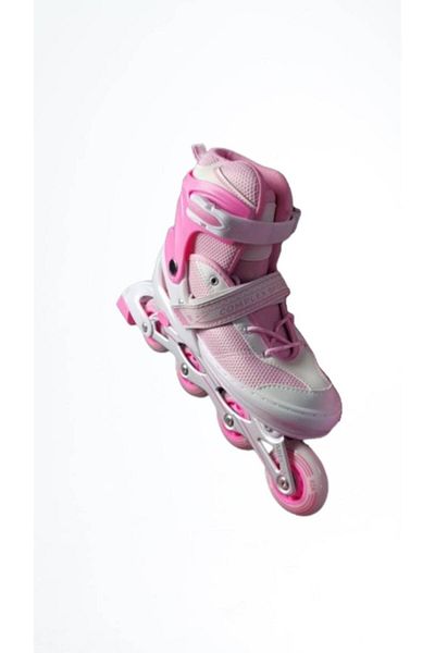 Generic Kids Beginner Roller Skates, Shiny Roller Skates, Kids Roller Blades Size L (38-41)