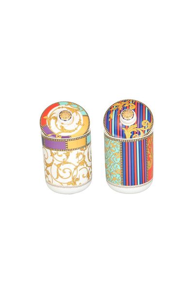 Lucky Art طقم برطمان فالنسيا بون 2 قطعة 19 سم