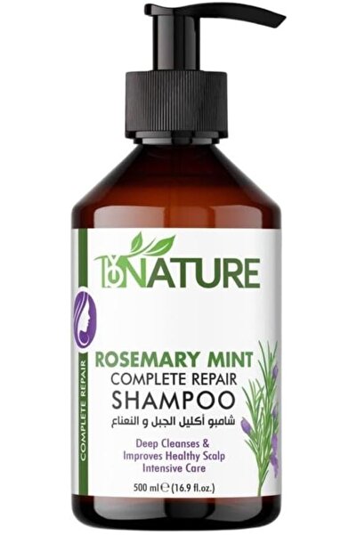 ROSEMARY شامبو النعناع لإصلاح الشعر بالكامل 500 مل