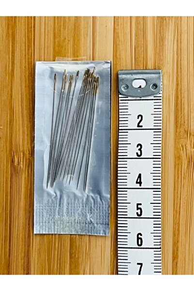 Öztürk Kum Boncuk iğnesi. No: 12. 1 Paket.