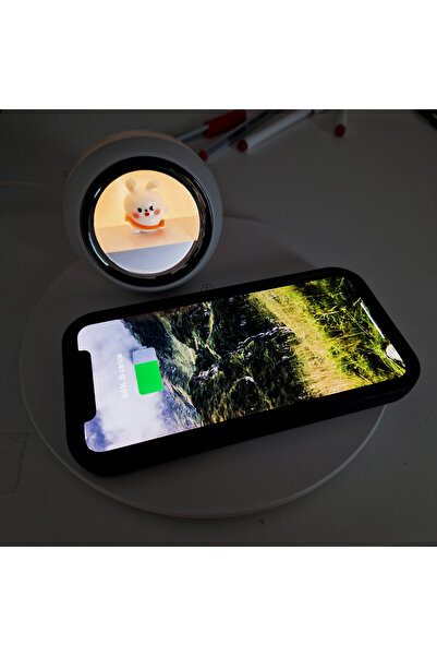 Naimeed Company Wireless charger for children with night light, Naimeed D6067, White, 180x80x180mm