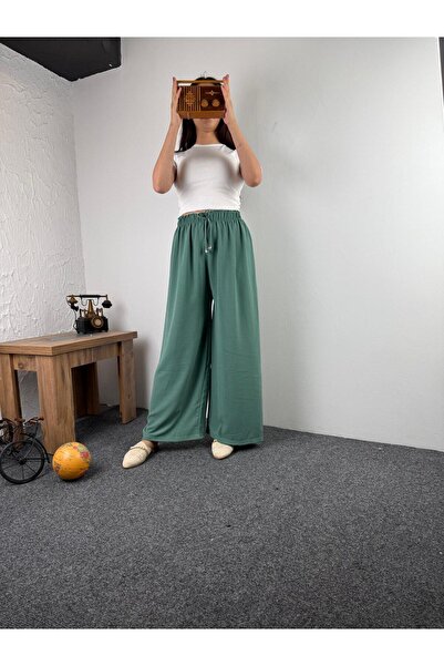 modayaselam Παντελόνι από ύφασμα Ayrobin με χαλαρή εφαρμογή