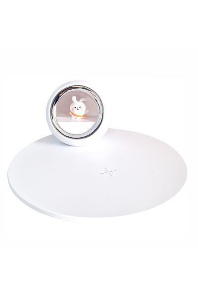 Naimeed Company Wireless charger for children with night light, Naimeed D6067, White, 180x80x180mm