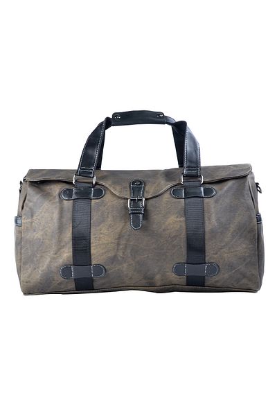 Naimeed Company Travel bag, for airplane, eco-leather, Naimeed D5414, Companion, Military green, 50x20x30cm