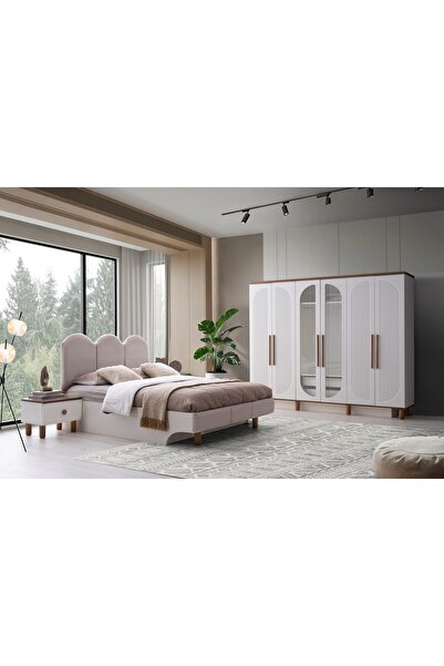 AYDINEV ŞEHZADE MDF BAZALI YATAK ODASI TAKIMI