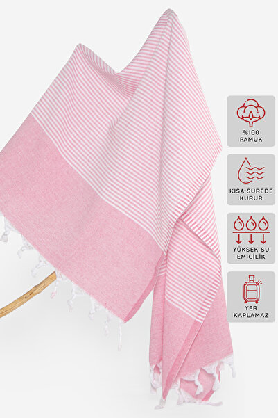 Elvya Organik | Peştemal Banyo Havlusu %100 Pamuk 100 x 180 Cm