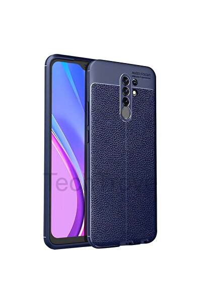 TechTrove Xiaomi Redmi 9 Kılıf Deri Extra Korumalı Slikon Kapak