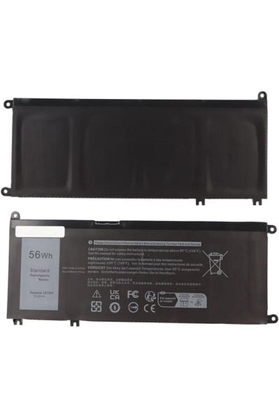 Generic بطارية 33YDH 56 وات/ساعة لأجهزة Dell Inspiron 17 7000 7778 7779 7786 7773 15 7577 G3 3579 3779 G5، 56 وات/ساعة 15.2 فولت
