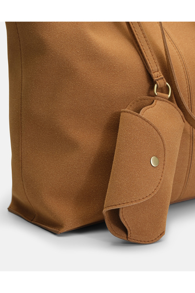 Jorbinol Kiva Pratik Büyük Tote Çanta STANDART Camel