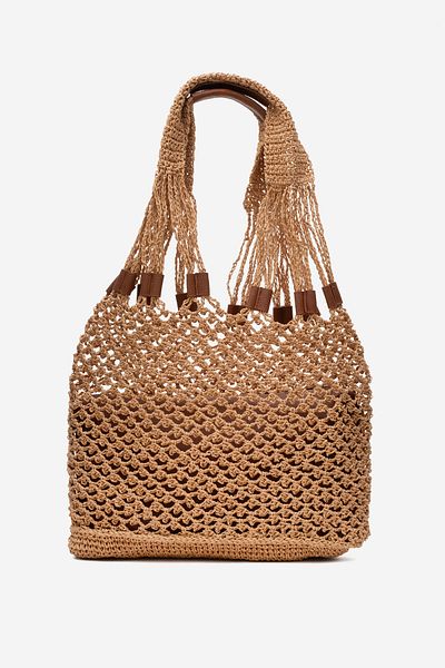 Dericlub Dericlub Women Handmade Straw Shoppier Shoulder Bag Zy 25013 Linen