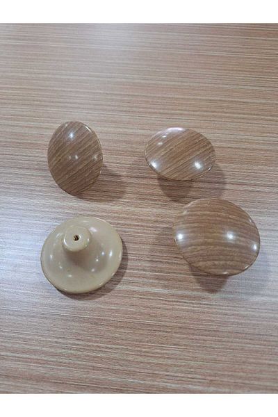 ARON (4 Pcs) Polymer Bohemian Button Handle Children's Room Tv Unit Coffee Table Console Cabinet Door Handle