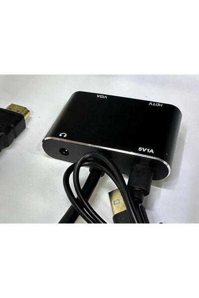 KEEPRO Playstation için hdmi vga çevirici eletrik destekli hdmi vga çevirici ps4 hdmi vga çevirici ps5 hdmi