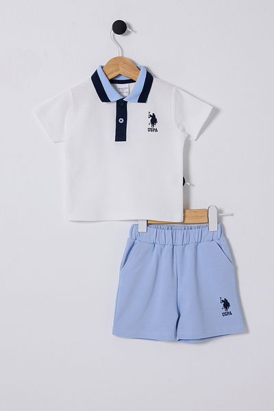 U.S. Polo Assn. Set 2 bucati pentru bebelusi
