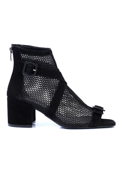 KARVENSHOES Велурени мрежести ботуши 0006