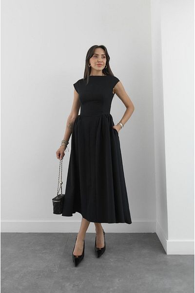 Havoş Black Bormio Dress