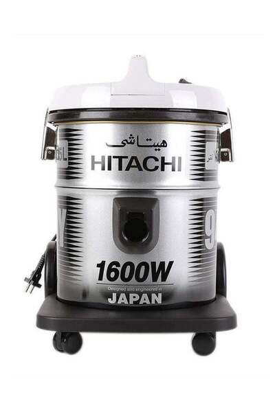 Hitachi مكنسة كهربائية أسطوانية CV-940YPG سعة 15 لترًا - رمادي بلاتيني