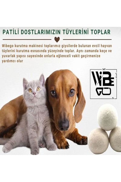 Biz Class 100% Wool Merino Wool 3 Balls and 3 Scents XL Laundry Wool Dryer Ball and Scent for Dryer