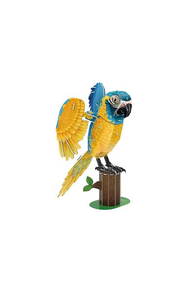 Cubic Fun - 3d Puzzle Blue-necked Macaw Parrot 94 Pieces
