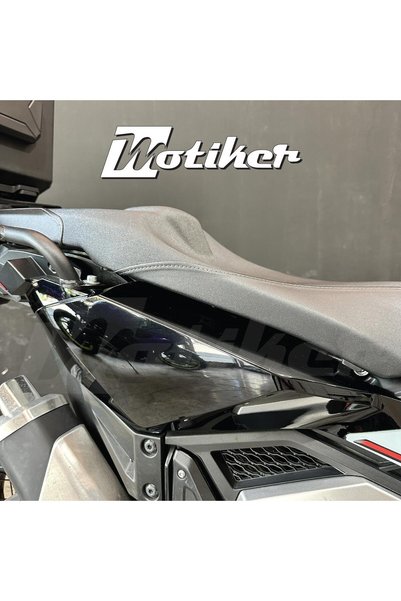 Motiker HONDA X-ADV 750 2021-2024 Karbon Sticker Etiket Modeli Arka Kuyruk Üz...