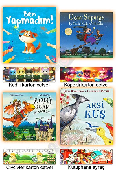 TÜRKİYE İŞ BANKASI KÜLTÜR YAYINLARI Ben Yapmadım! Uçan Süpürge Iyi Yürekli Ca...