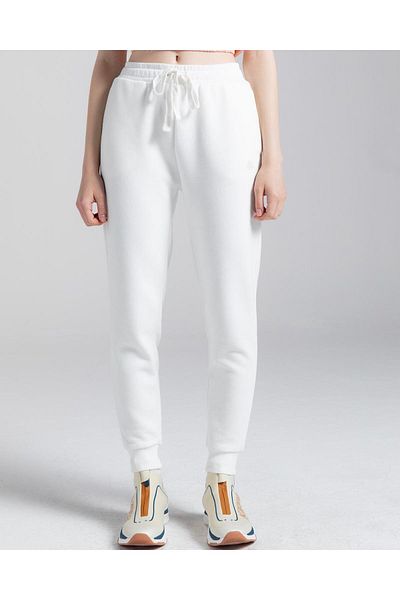 Kappa Authentic Yoko Women's Beige Comfort Fit Sweatpants