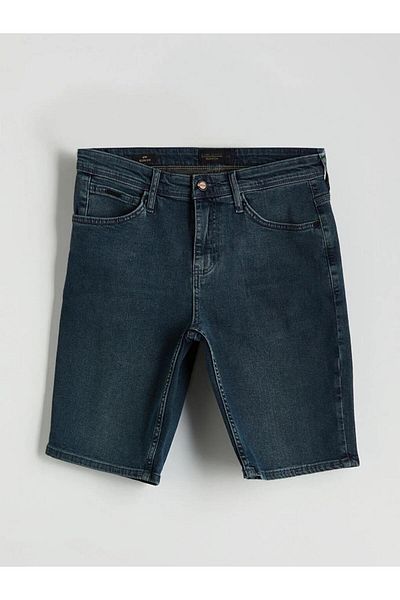LC Waikiki Ανδρικό τζιν σορτς LCW Jeans Indigo Slim Fit