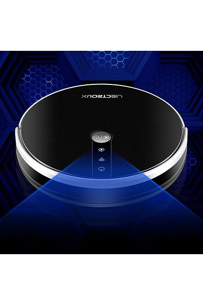 Liectroux Robot Vacuum Cleaner with Washing, Liectroux C30B(D6819), with gyro navigation, 100 minutes autonomy