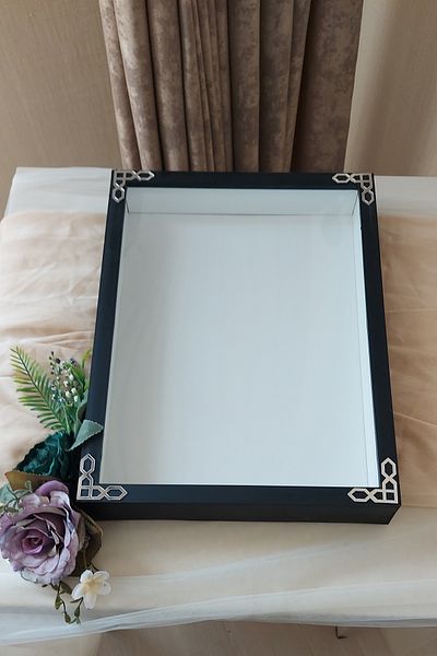 Verda Çerçeve إطار ذاكرة عميق مقاس 30 × 40 سم لزهور اليوم الخاص! صندوق إطار الورد! صندوق الورد العميق!