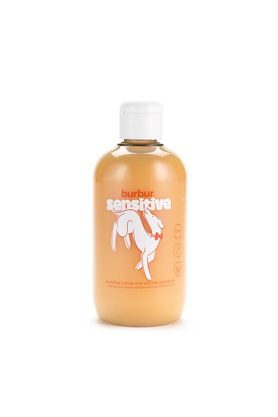 Burbur DOG AND CAT SHAMPOO. Burbur Sensitive Sulfate & Salt Free Shampoo (400 ml). Made in Spain