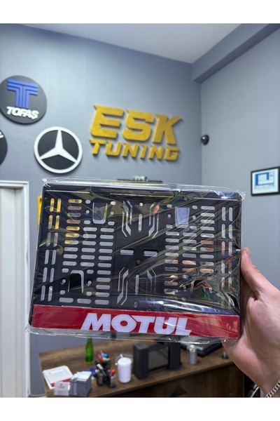 ESK TUNİNG Motul Motor Plakalık 1. Kalite Pleksi