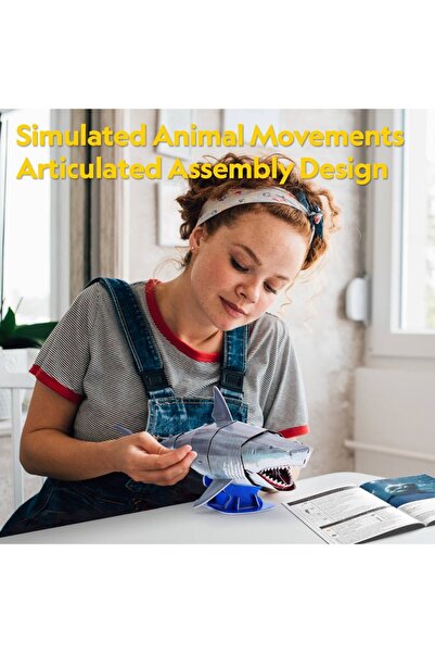 Cubic Fun - 3D Puzzle Great White Shark 72 Pieces