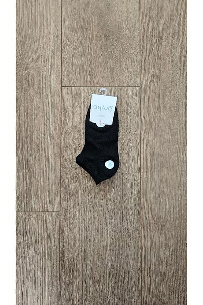 Aytuğ Aytuğ Дамски летни чорапи, 12 чифта бамбукови (черни) ботуши - 34203-12-