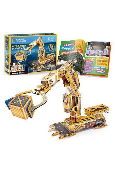 Cubic Fun - 3d Puzzle Hydraulic Robotic Arm 185 Pieces