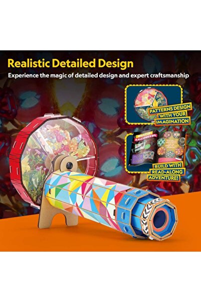 Cubic Fun - 3D kaleidoscope puzzle 96 pieces