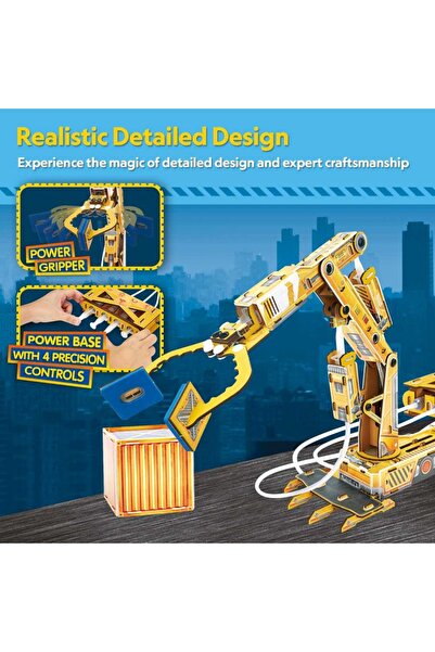 Cubic Fun - 3D Puzzle Hydraulic Robotic Arm 185 Pieces