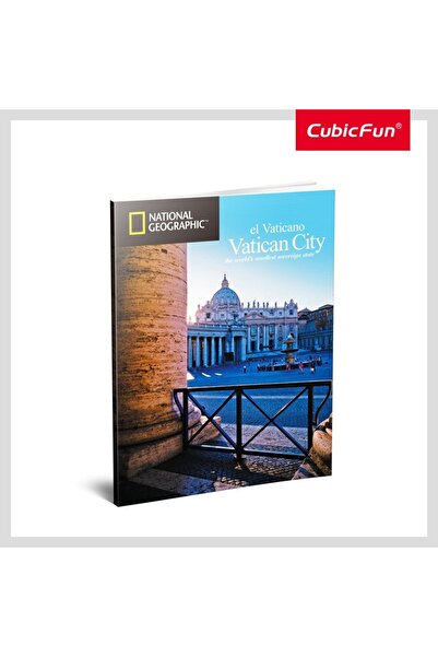 Cubic Fun - 3D Puzzle and Brochure St. Peter's Basilica 101 Pieces