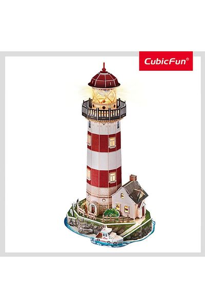 Cubic Fun - Puzzle 3d Led Lighthouse 72 Pieces