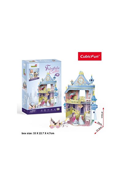 Cubic Fun Cubic Fun - 3D Puzzle Fairytale Castle 81 Pieces