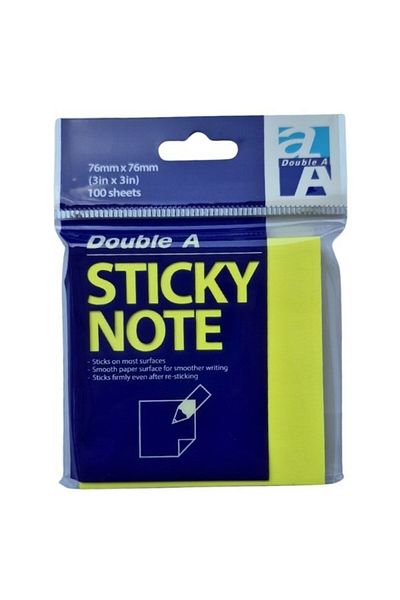 DOUBLE A 76*76 Sticky Note Paper