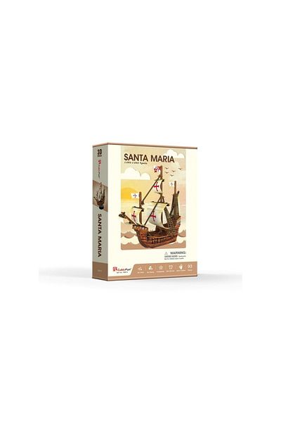 Cubic Fun - 3D Puzzle Santa Maria Ship 93 Pieces