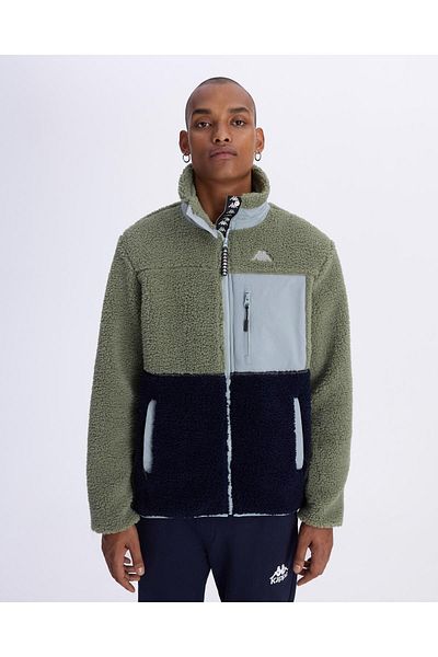 Kappa 3Cento326 Men's Blue Regular Fit Sherpa