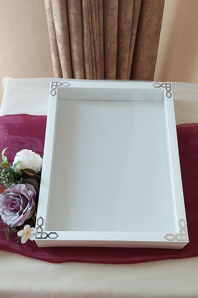 Verda Çerçeve Rama de memorie de 30x40 cm adâncime pentru flori de zi specială! Cutie cu rame de trandafiri! Cutie cu trandafiri adânci!