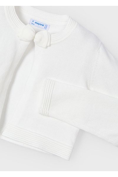 MAYORAL 321 Girl's Cream Cardigan