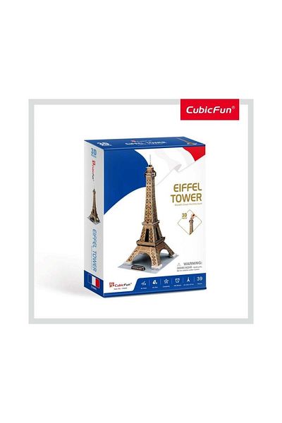 Cubic Fun Cubic Fun - 3D Puzzle Eiffel Tower (Medium Level 39 Pieces)