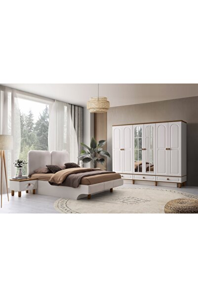 AYDINEV ÇINAR MDF BAZALI YATAK ODASI TAKIMI