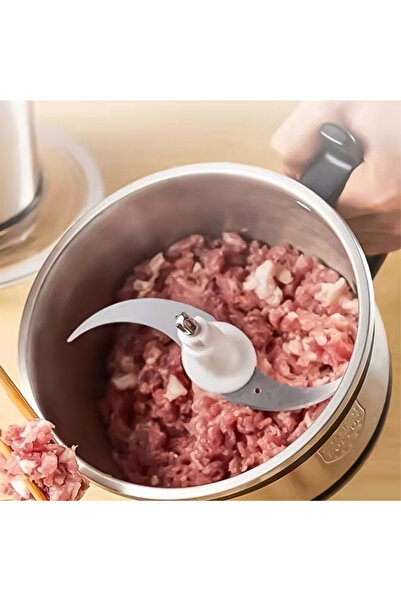 SOKANY SK-7027 electric chopper, 4 stainless steel blades, 800 W, 3L, stainless steel container